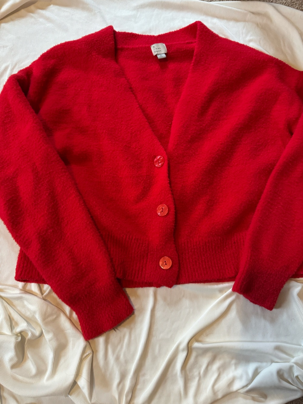 A New Day Red cardigan